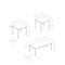 Monarch Specialties Table Set, 3pcs Set, Coffee, End, Black Metal, Dark Taupe Laminate, Contemporary, Modern I 7895P - alternate 4